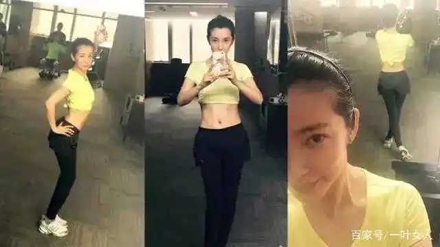 健身明星女图片_女明星健身标准图_健身明星标准图女士