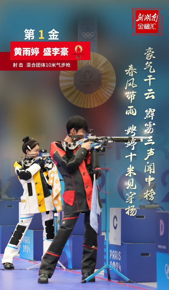中国健儿巴黎奥运40金辉煌战绩，湖南日报